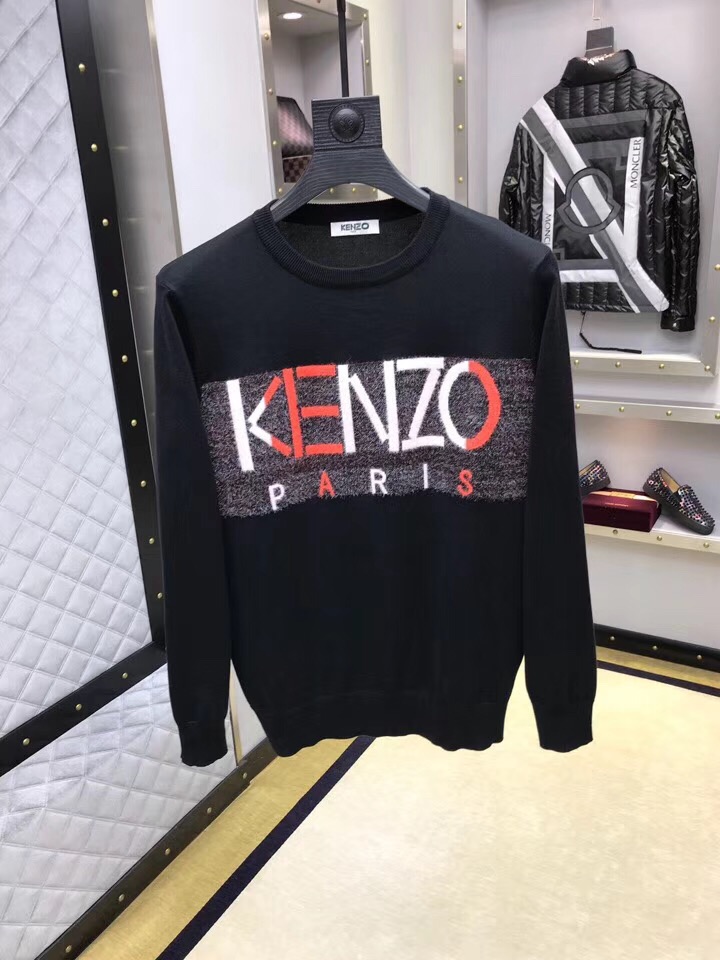  KENZO【高田贤三】： 2018官网最新秋冬款系列顶级针织毛衣