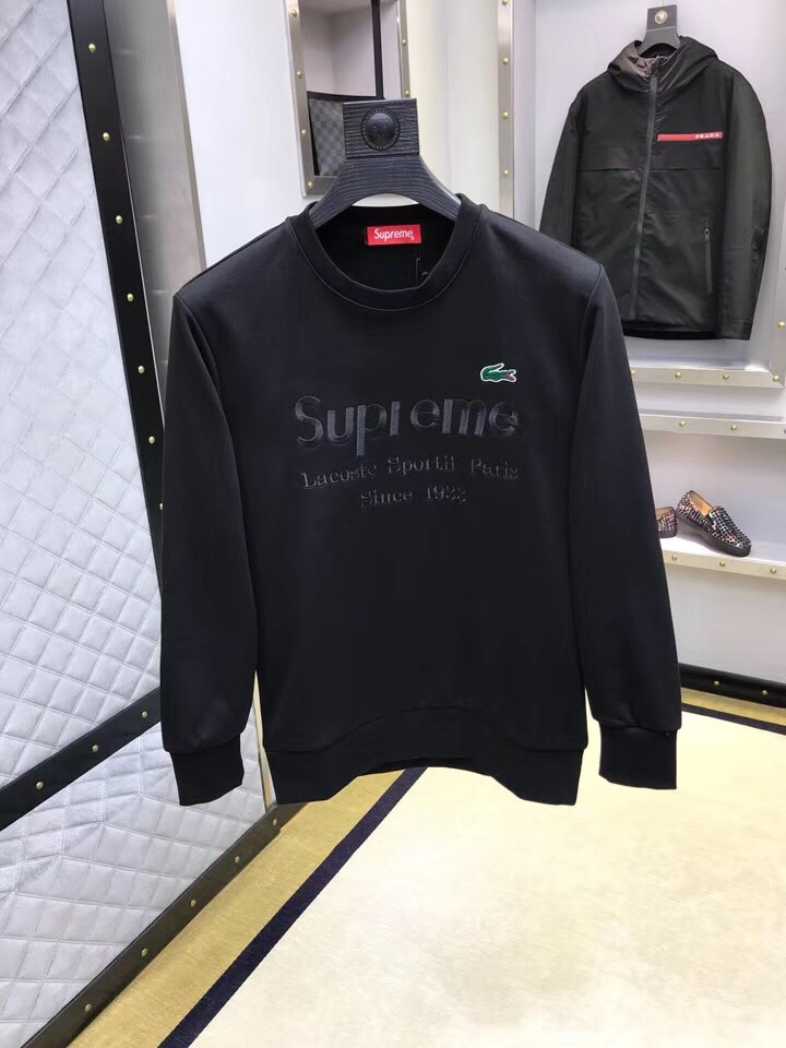 Supreme 2018官网最官网专柜有售顶级卫衣 黑色款