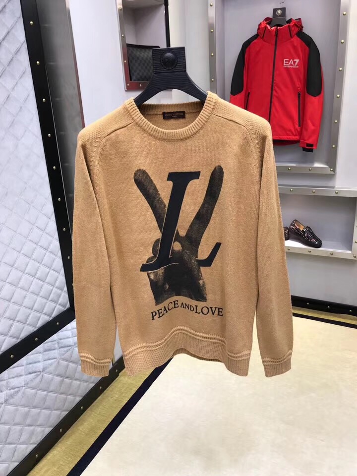  LV 2018秋冬官网款毛衣 标致logo 精致的做工