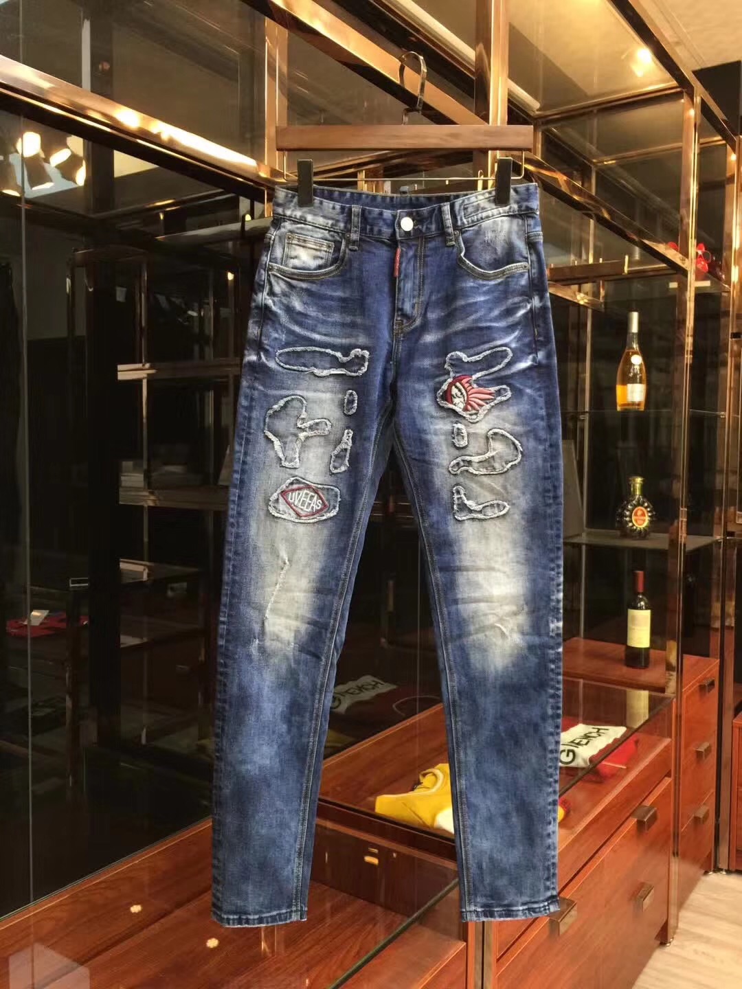  D&G 原单 2018新款牛仔裤 ，版型无敌！