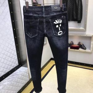 阿玛尼 2018官网新款牛仔裤 重工水洗 内里磨毛 引领时尚潮流