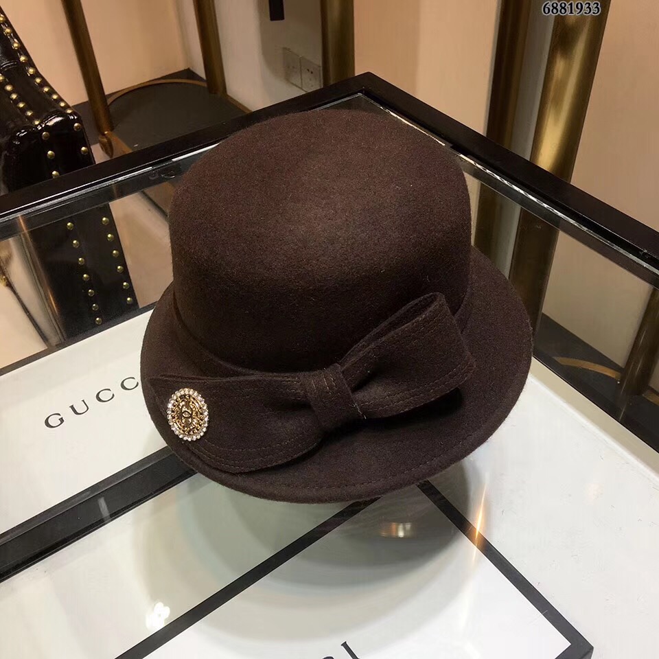 香奈儿CHANEL2018专柜新款羊绒礼帽，国际范、名媛风、超级女人味