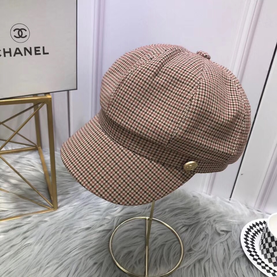 2018  Chanel 香奈儿高端定制原版最新经典军帽