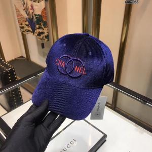 香奈儿CHANEL  2018年最新单品棒球帽 炫彩灯芯绒材质