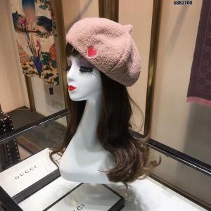 【川久保玲CDG PLAY】2018秋冬专柜款羊毛贝蕾帽 时尚流行质感一流