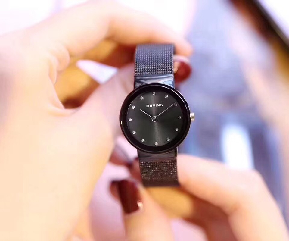 丹麦知名腕表品牌BERINGB白令手表 镶钻小表盘钢带