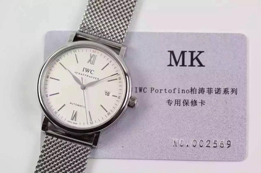 MK 万国IWC    柏涛菲诺超薄机械机芯 手链款手表