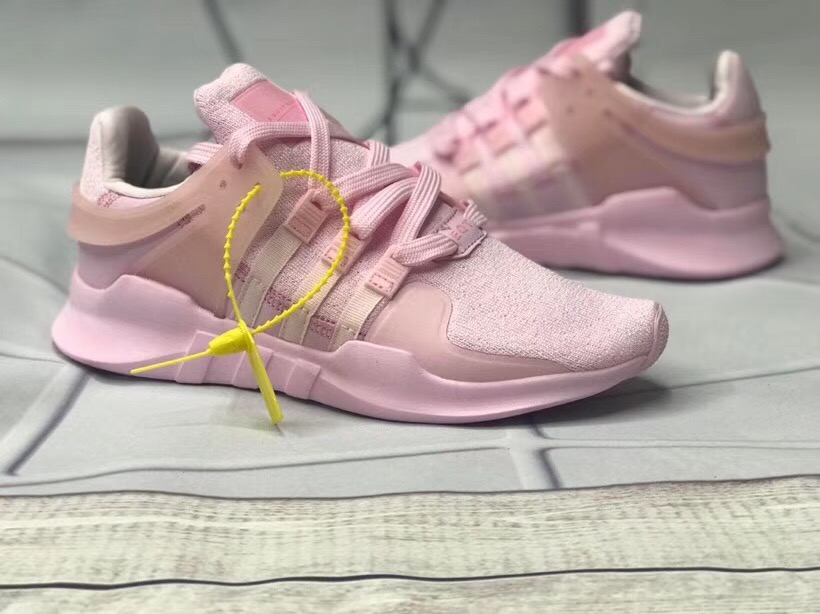 ｛阿迪达斯｝女士跑步鞋  三叶草 Adidas EQT ADV 粉色