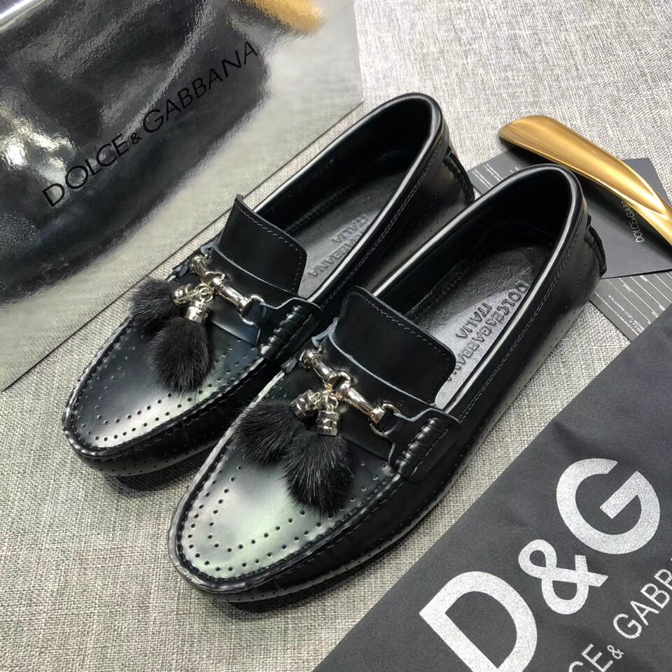 ｛D&G｝男士驾车鞋！鞋面采用进口牛皮 手工缝马克线 内里、踮脚进口绵羊皮