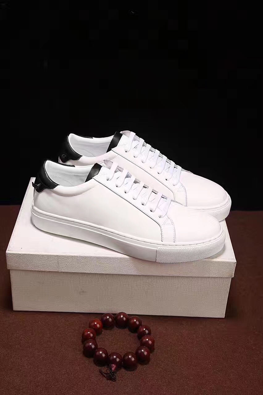 纪梵希 顶级代购男士2017专柜同步发售白色板鞋