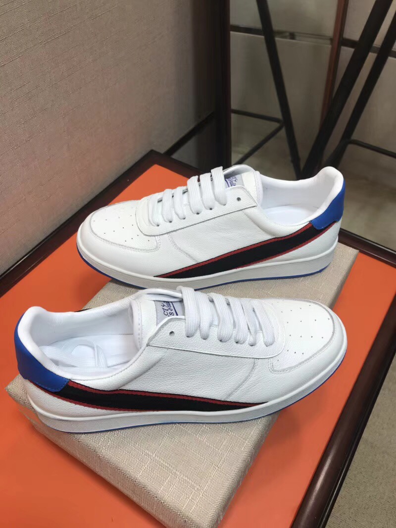  ｛LV｝男士2018同步发售男士板鞋 高品质 蓝色