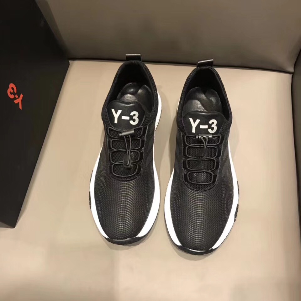 ｛Y-3｝纯手工制做 男士休闲鞋运动鞋 进口透气网鞋面