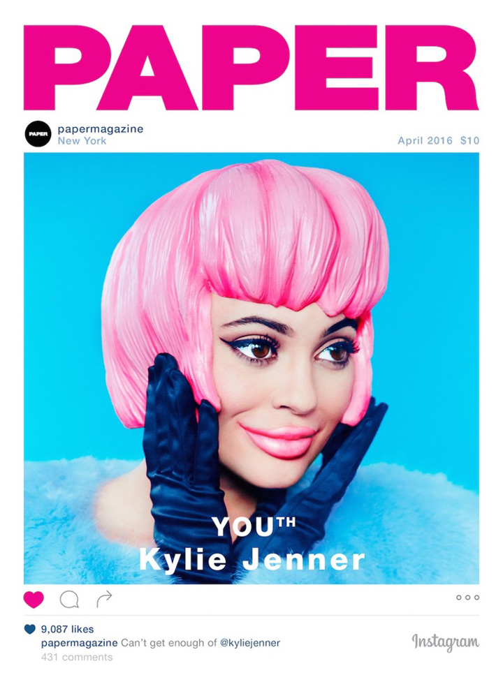 Kylie JennerPaper־20164º