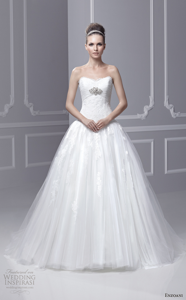 blue by enzoani wedding dresses 2013 bridal fairmont strapless wedding dress