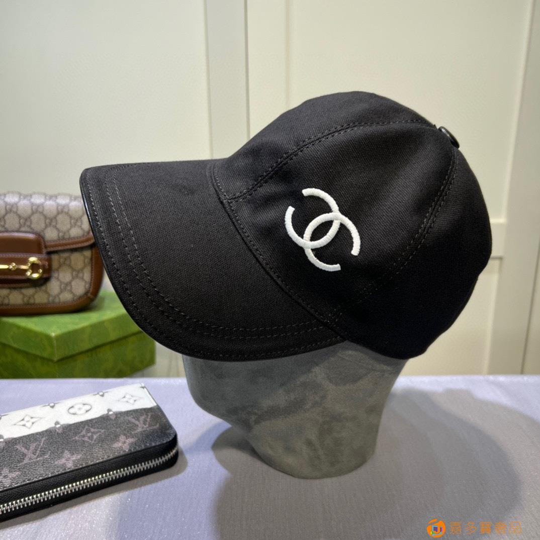 Chanel(香奈儿)原单棒球帽,网红同款双C刺绣,:开