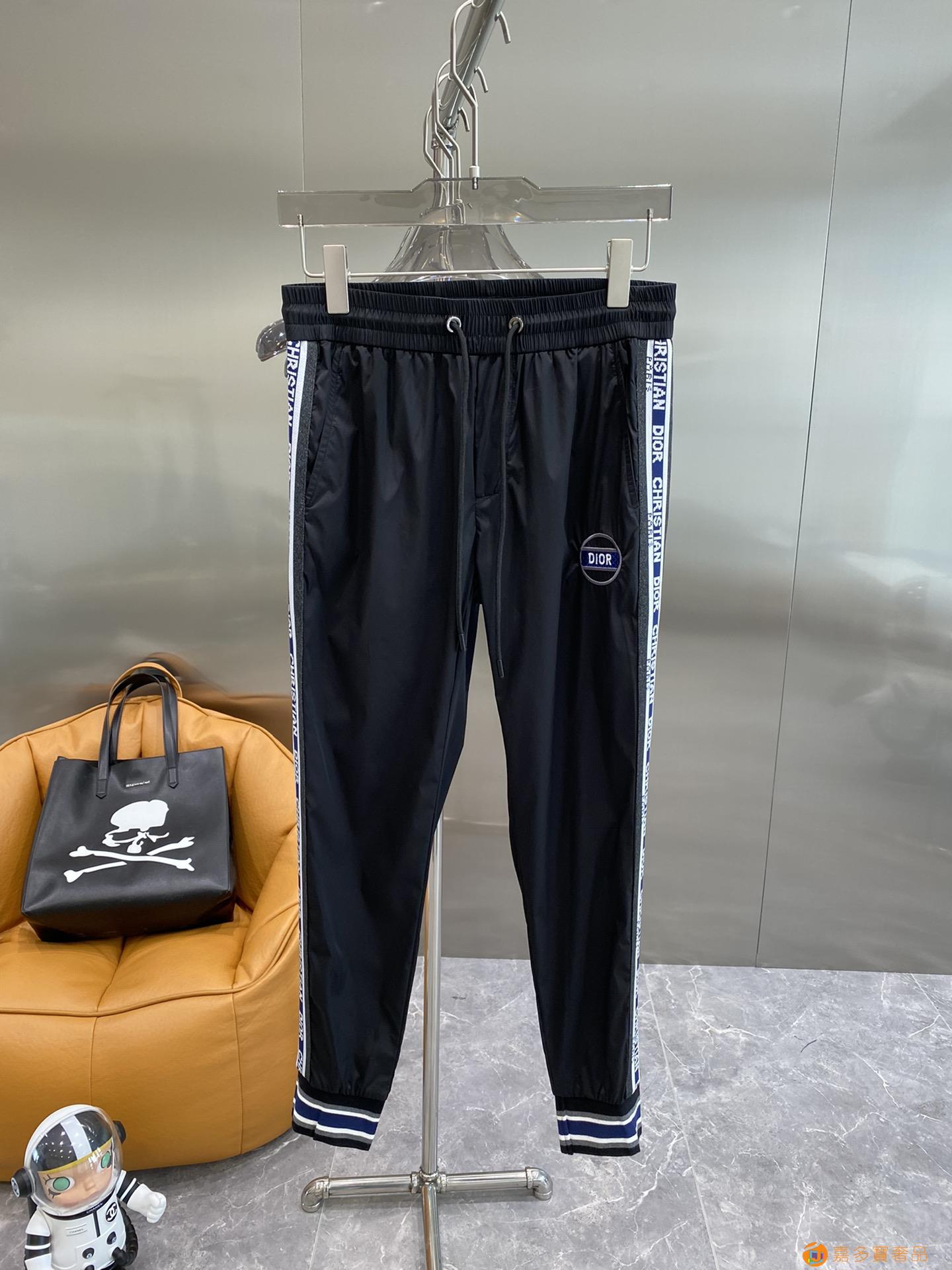 New 迪Dior男士夏季薄款休闲裤,物有所值 手感舒适经典