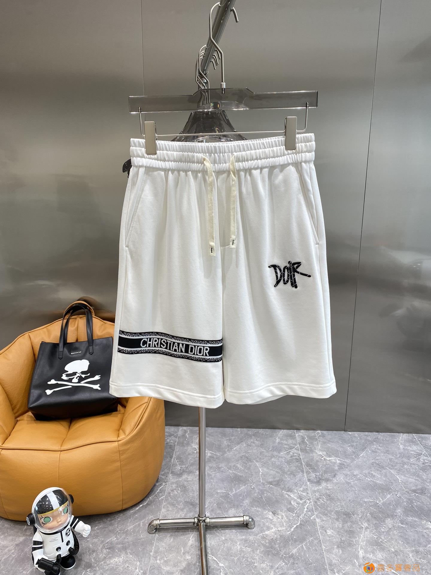New Dior夏装新品 专柜在售 最新系列图案logo短裤