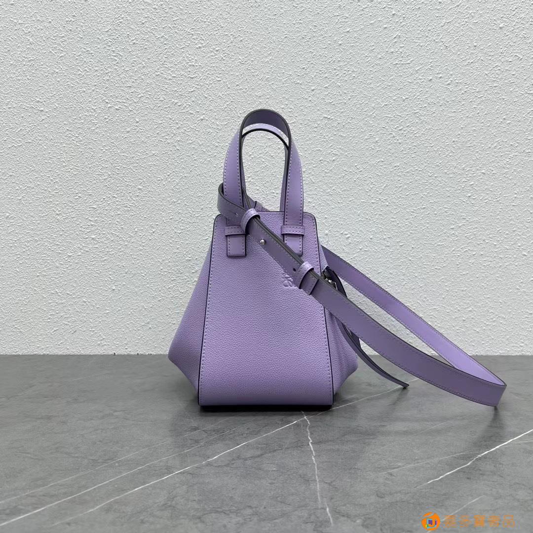 吊床包新尺寸,hammock mini bag,紫色全皮,高